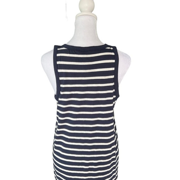 J. Crew - NWT Knit Cutaway Mini Striped Nautical Preppy Casual Dress Sz S - Picture 6 of 8